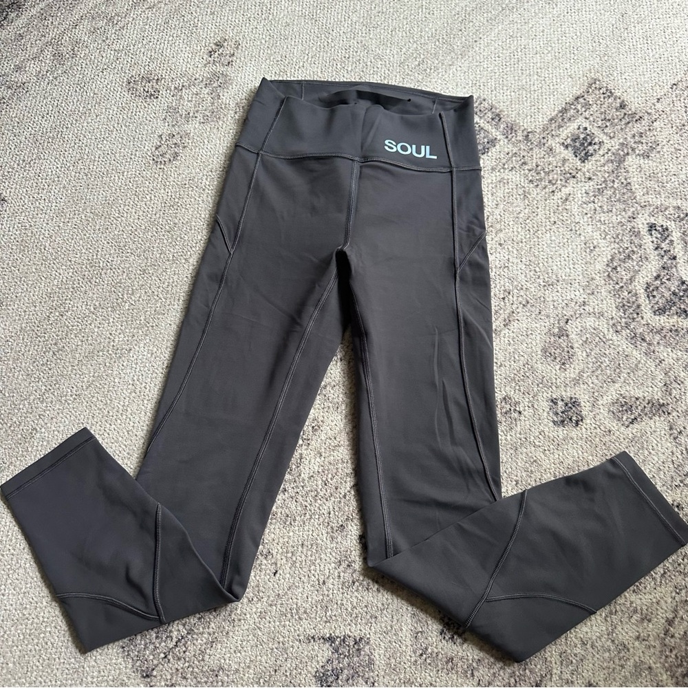 Lululemon SoulCyle Grey Leggings